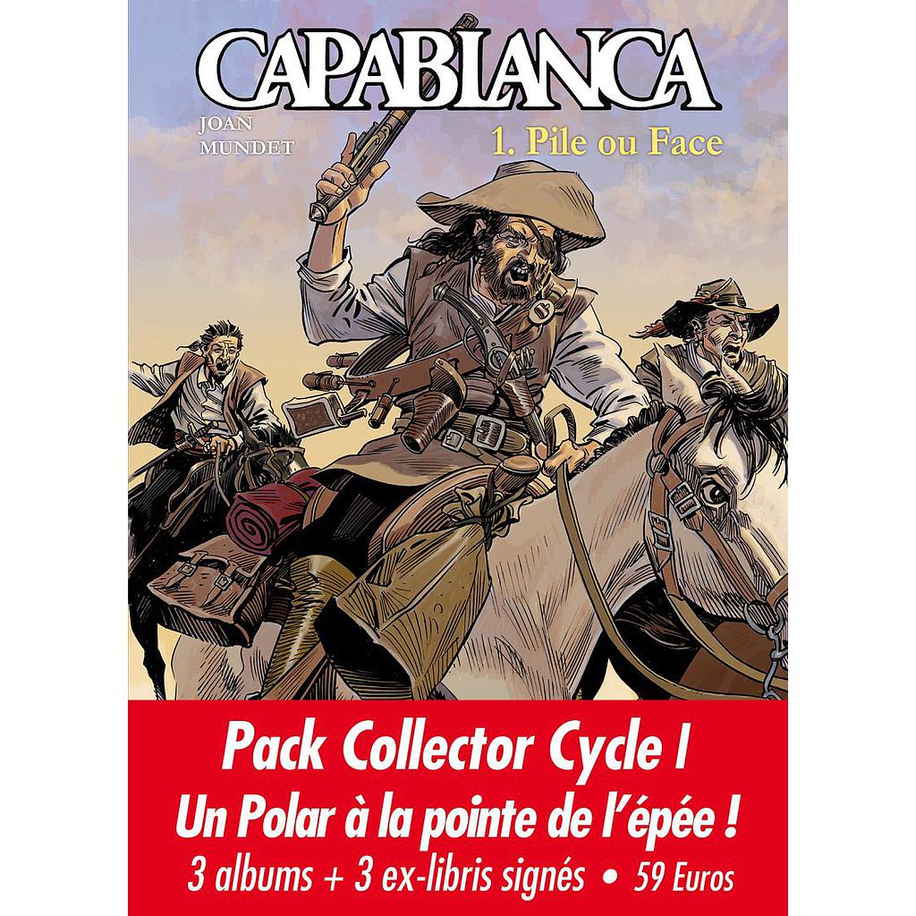 Capablanca - Pack Collector Cycle 1 - T01+T02+T03 (+ 3 ex-libris N/S)