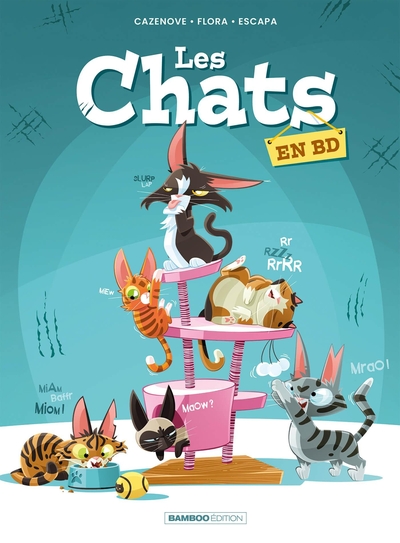 Les Chats en BD – T01