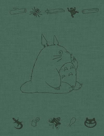 Ghibli - Carnet Toilé Totoro