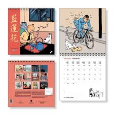 Tintin Calendrier 2025