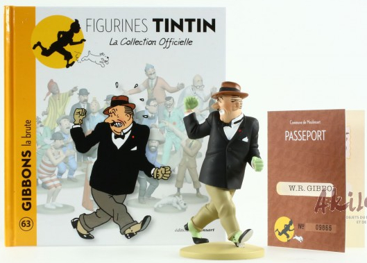 Figurine résine Tintin - #063 - Anc série - Gibbon la brute