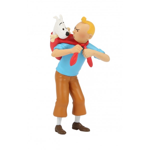 Figurine PVC Tintin - Tintin ramène Milou