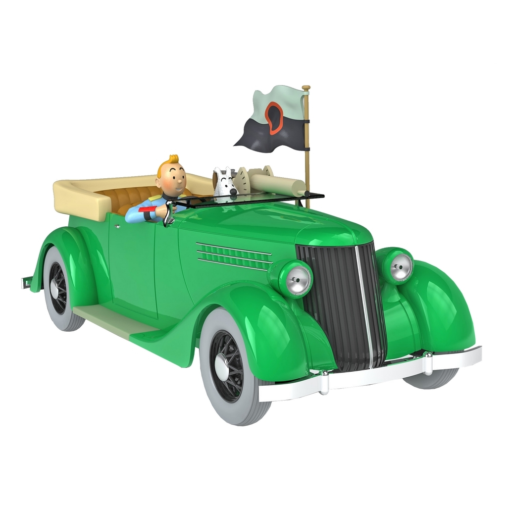 Voiture Tintin 1/24è #012 L'automitrailleuse / L'oreille cassée