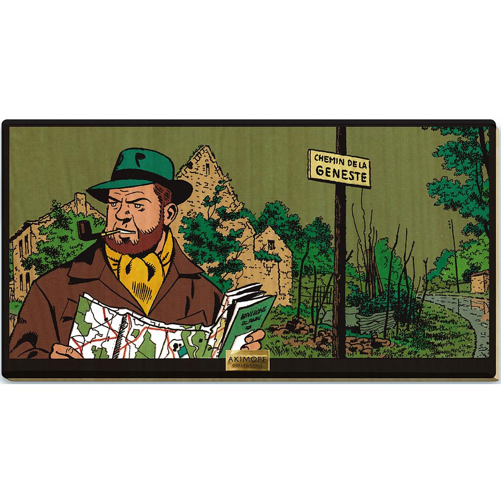 Tableau en bois Blake & Mortimer - T08 S.O.S. Météores- Mortimer cherche