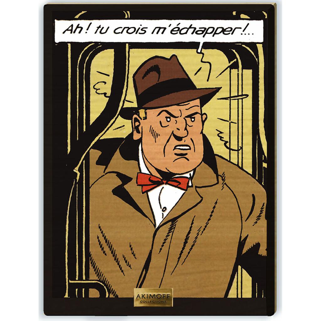 Tableau en bois Blake & Mortimer - T08 S.O.S. Météores - Sharkey dit "Le Gorille"