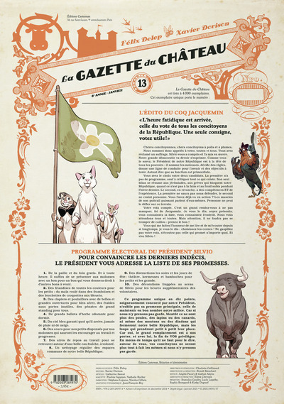 Le château des animaux - La Gazette du Château - T13