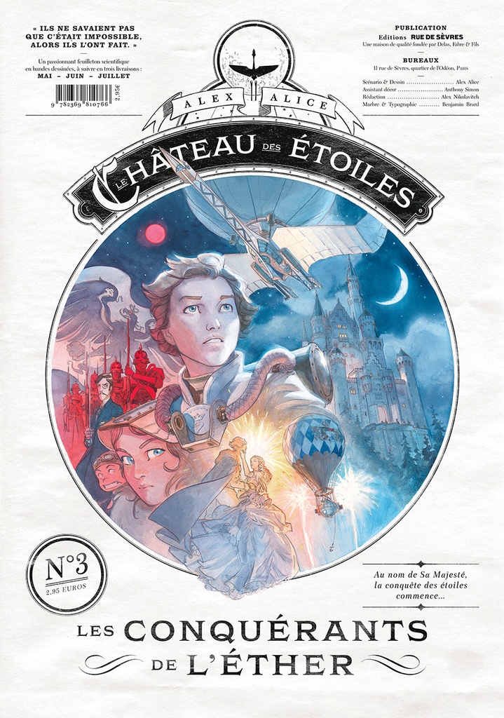Le Château des étoiles - Gazette n°03 - Les conquérants de l'éther