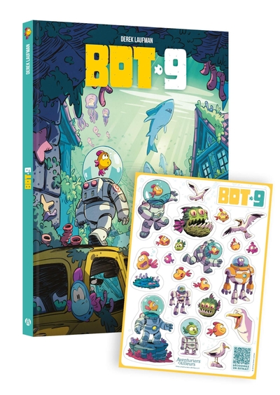 Bot-9 - T01 + Planche de sticker